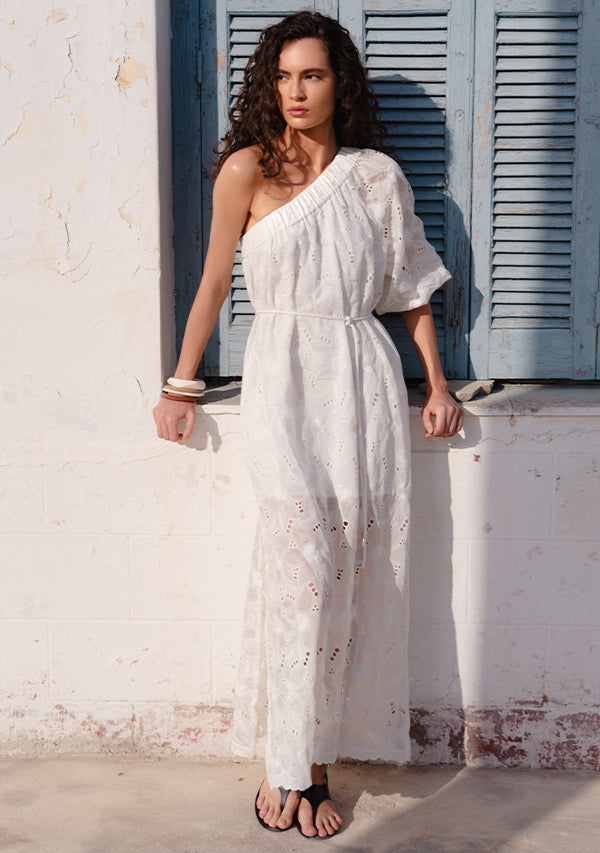 Loretta One Shoulder Dress | MOS The Label