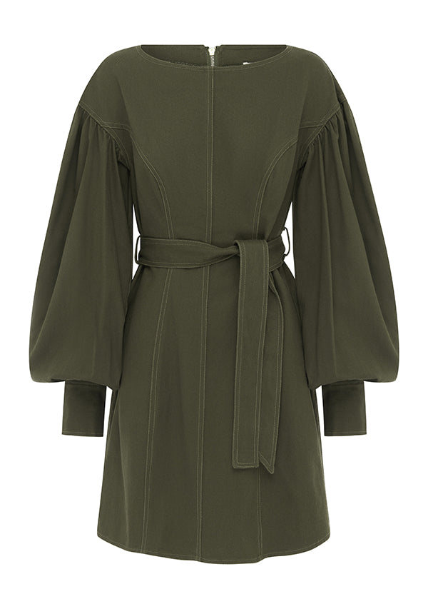 Waterlily Denim Mini Dress