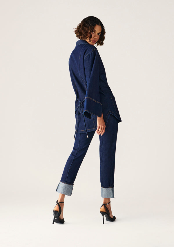 Sonia Denim Tunic Top