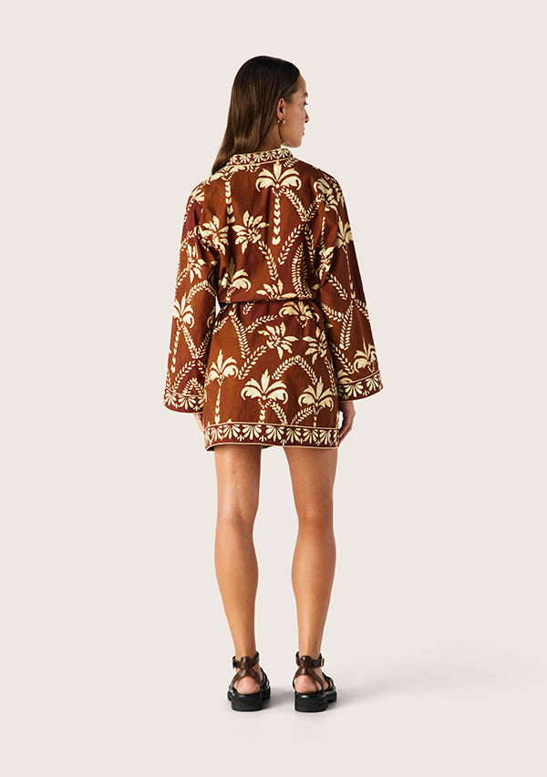 Deia Print Mini Dress