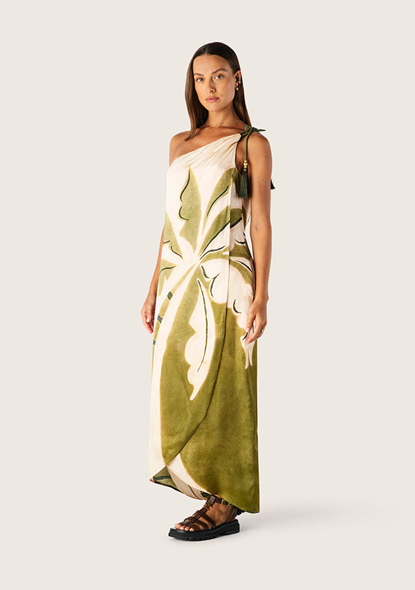 Lorena One Shoulder Dress