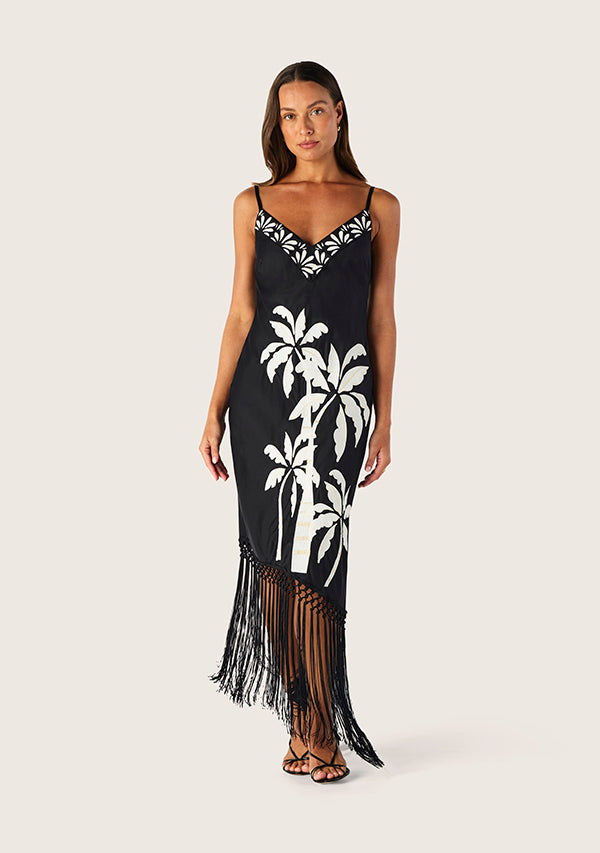 Kala Embrodiery Strappy Dress