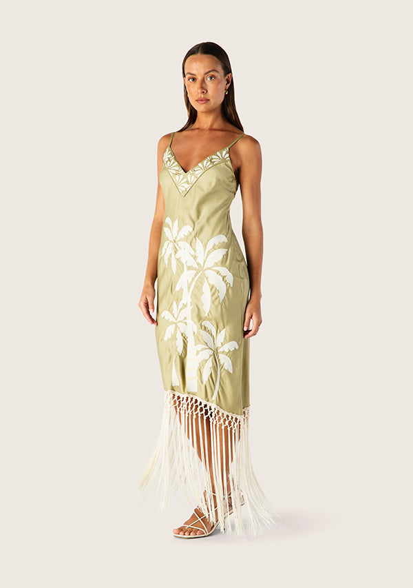 Kala Embrodiery Strappy Dress