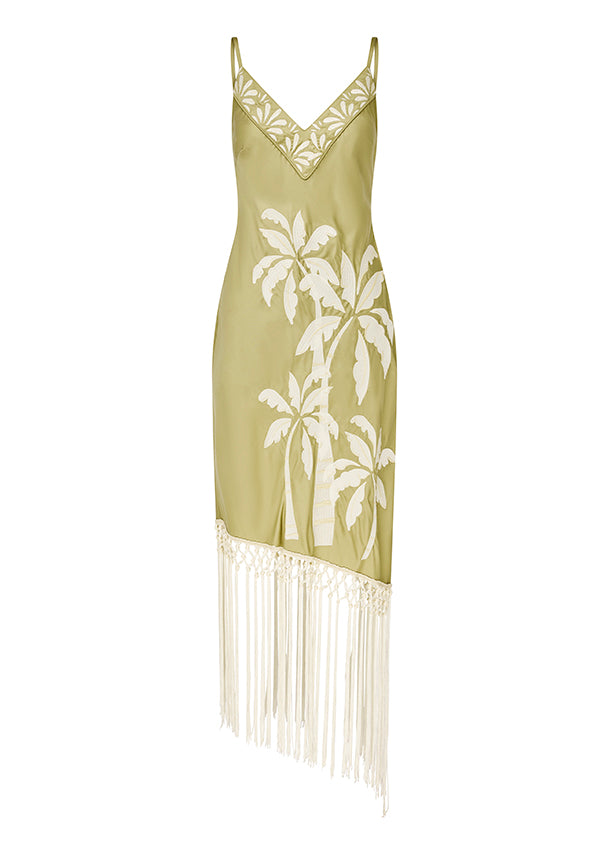 Kala Embrodiery Strappy Dress