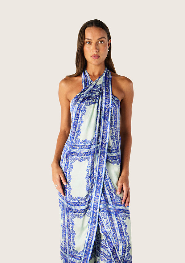 Jordi Halter Wrap Top