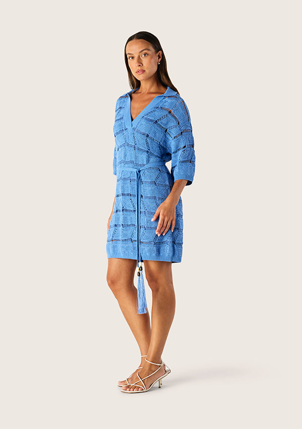 Clara Knit Kaftan Mini Dress