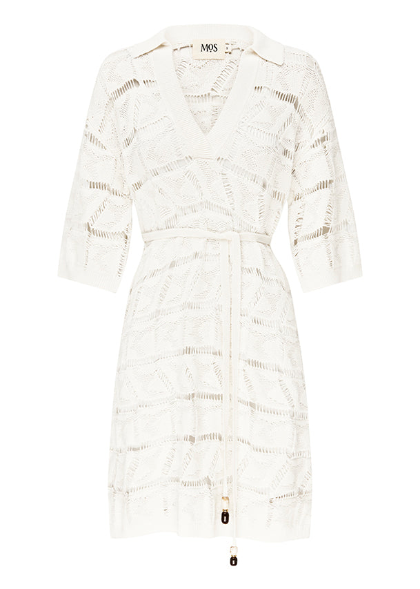clara knit mini dress Clara Knit Kaftan Mini Dress