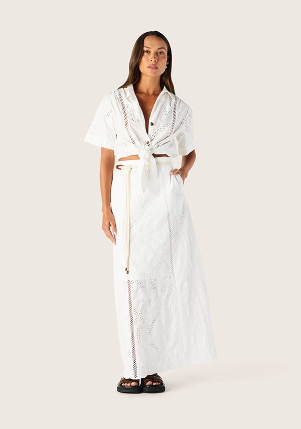 Alicia Tie Front Shirt