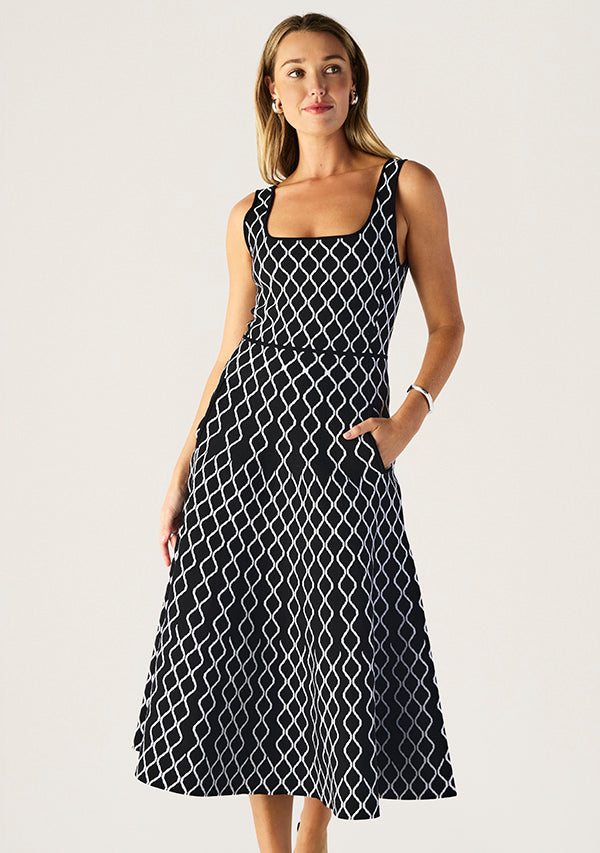 Tropea Knit Midi Dress