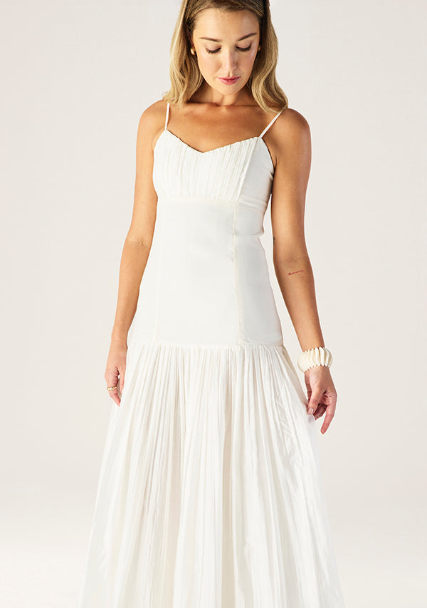 Serafina Linen Maxi Dress