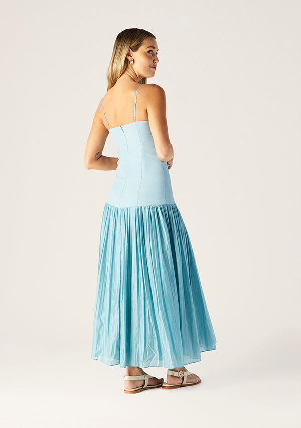 Serafina Linen Maxi Dress