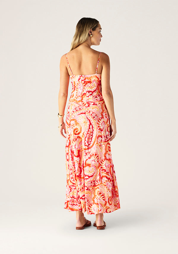 Serena Print Strappy Dress