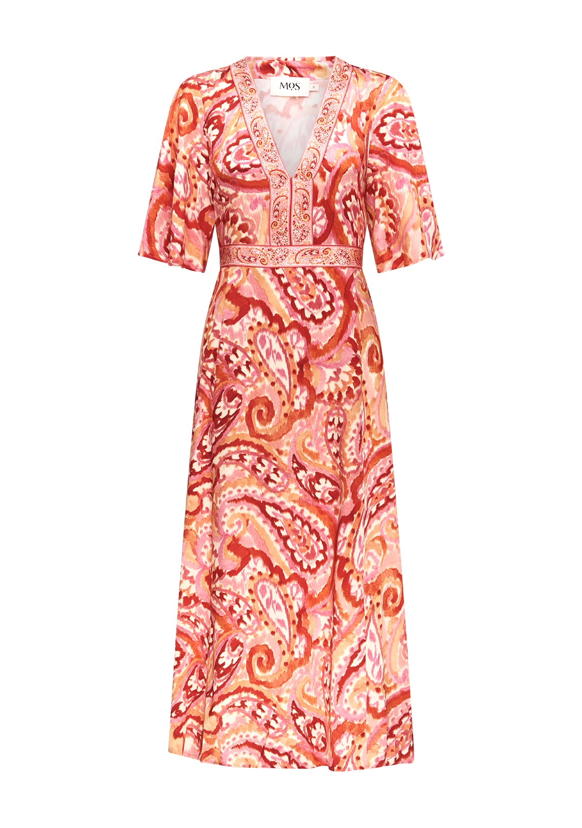 Serena Print Midi Dress