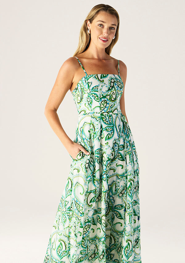 Tara Print Maxi Dress