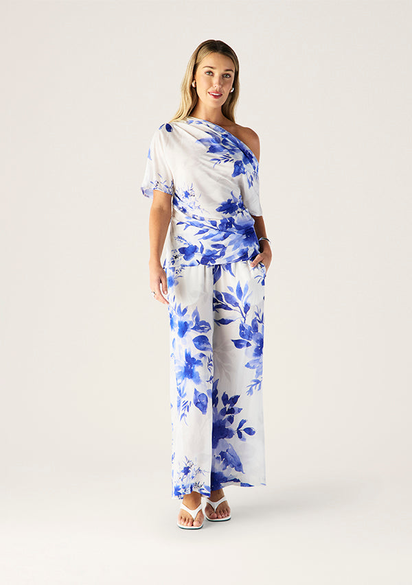 Isola Print Off Shoulder Top