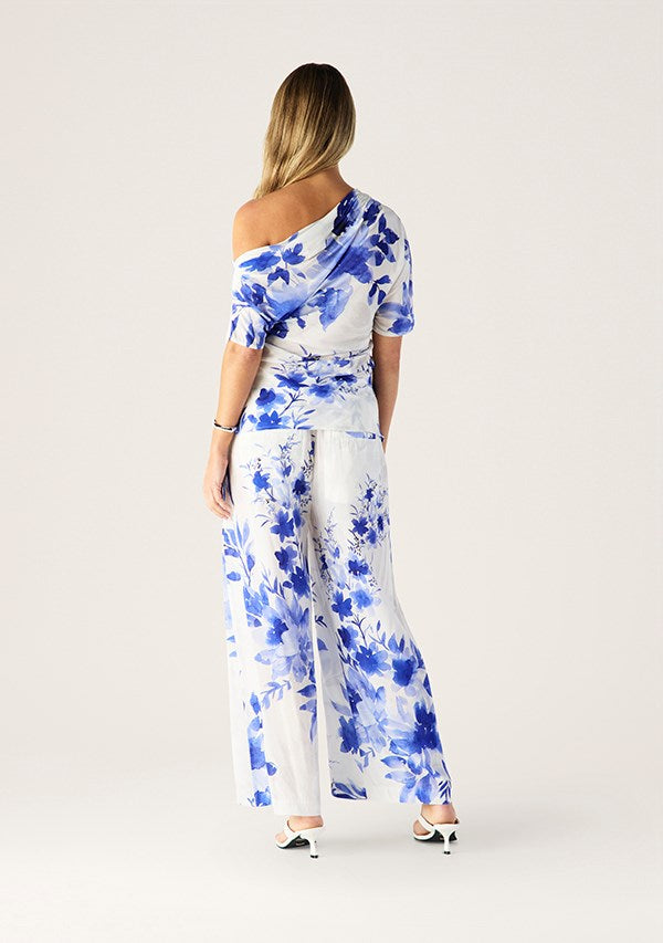 Isola Print Off Shoulder Top
