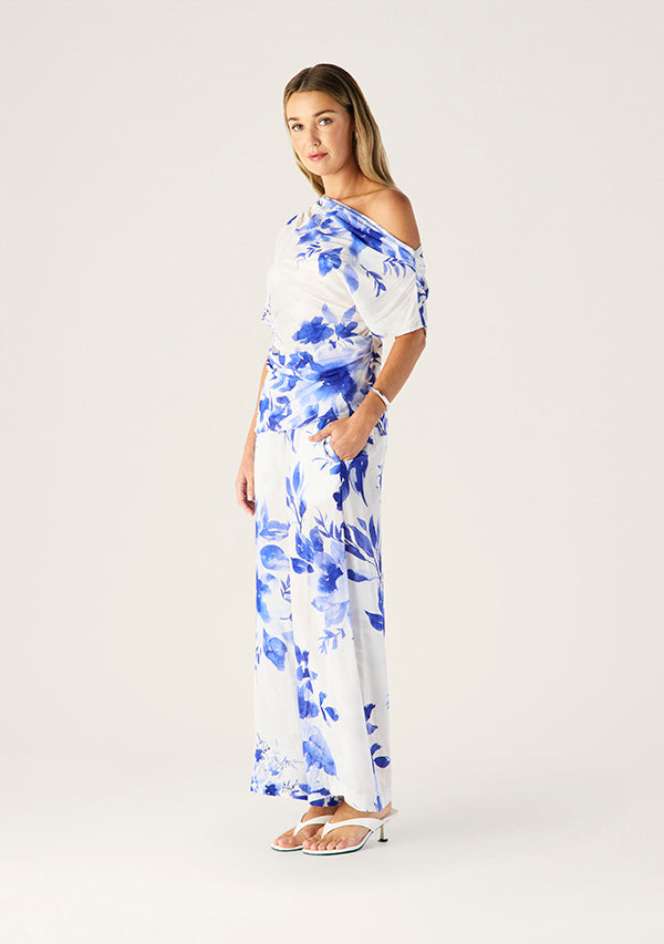 Isola Print Off Shoulder Top