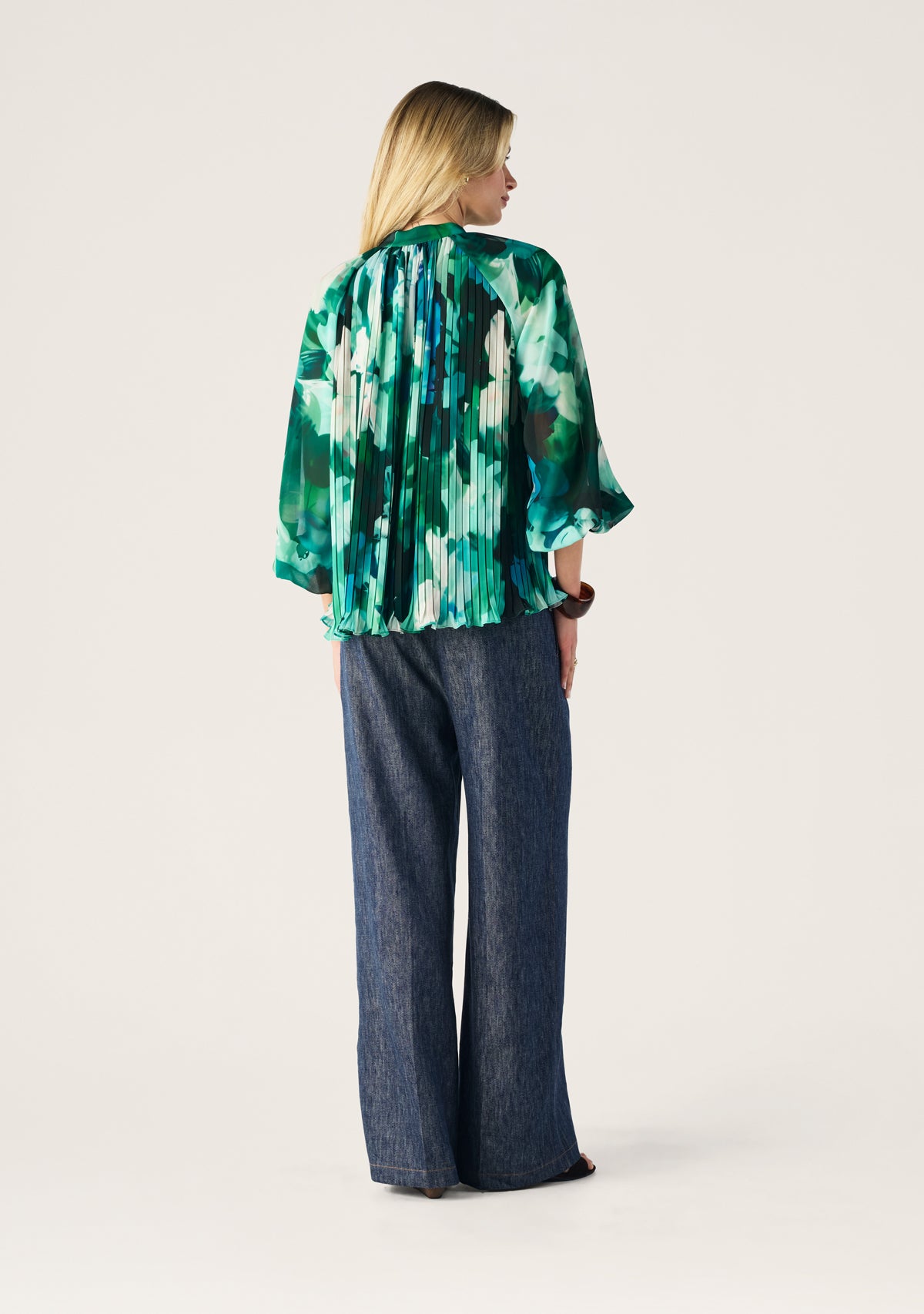 Verdant Print Blouse