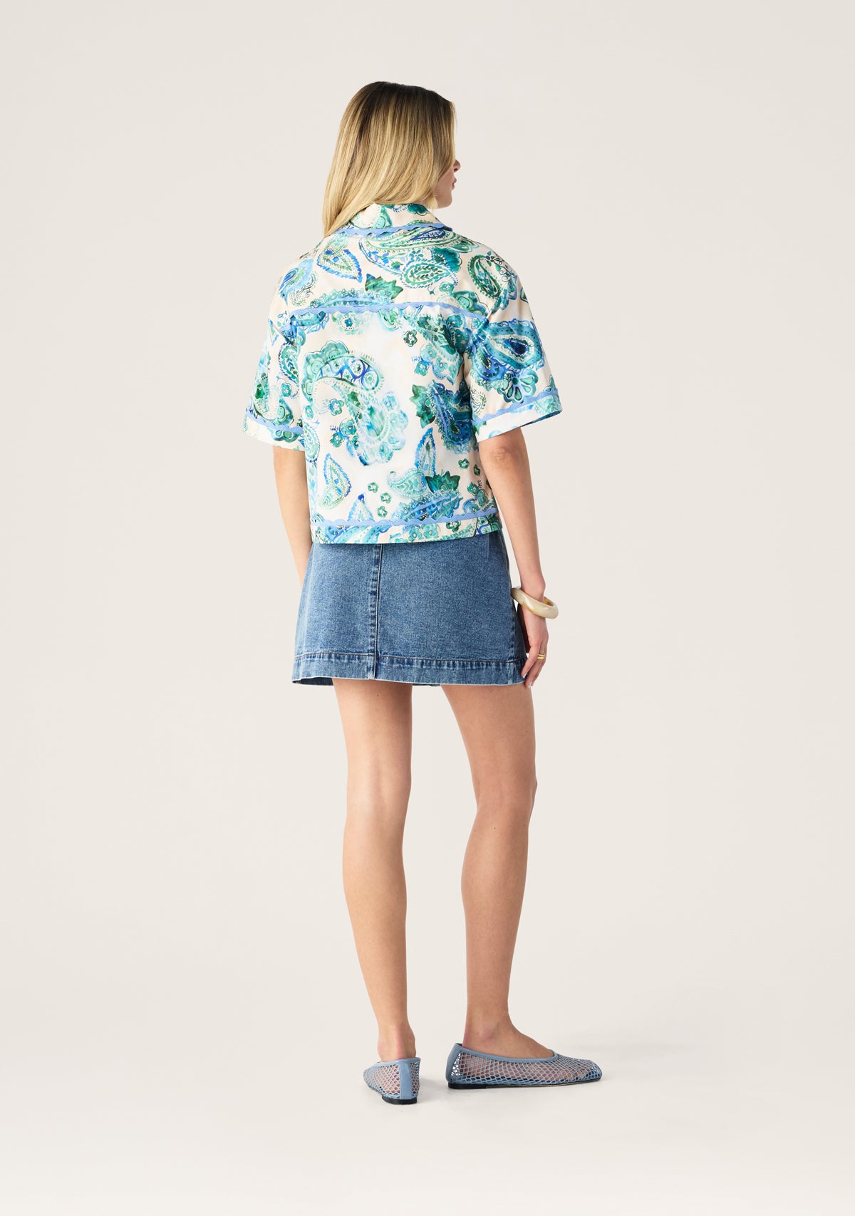 Opaline Print Shirt