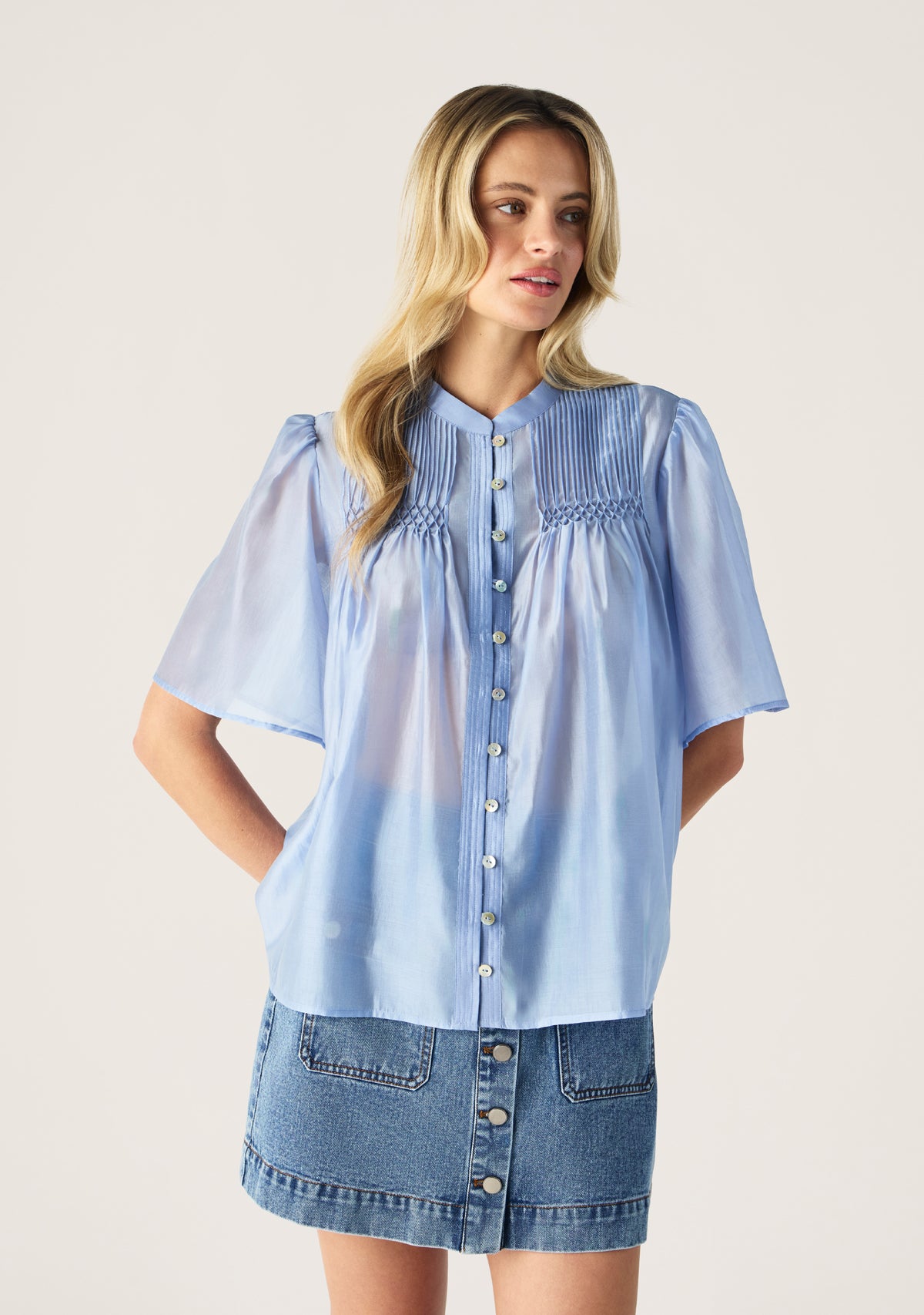 Romy Short Sleeve Blouse