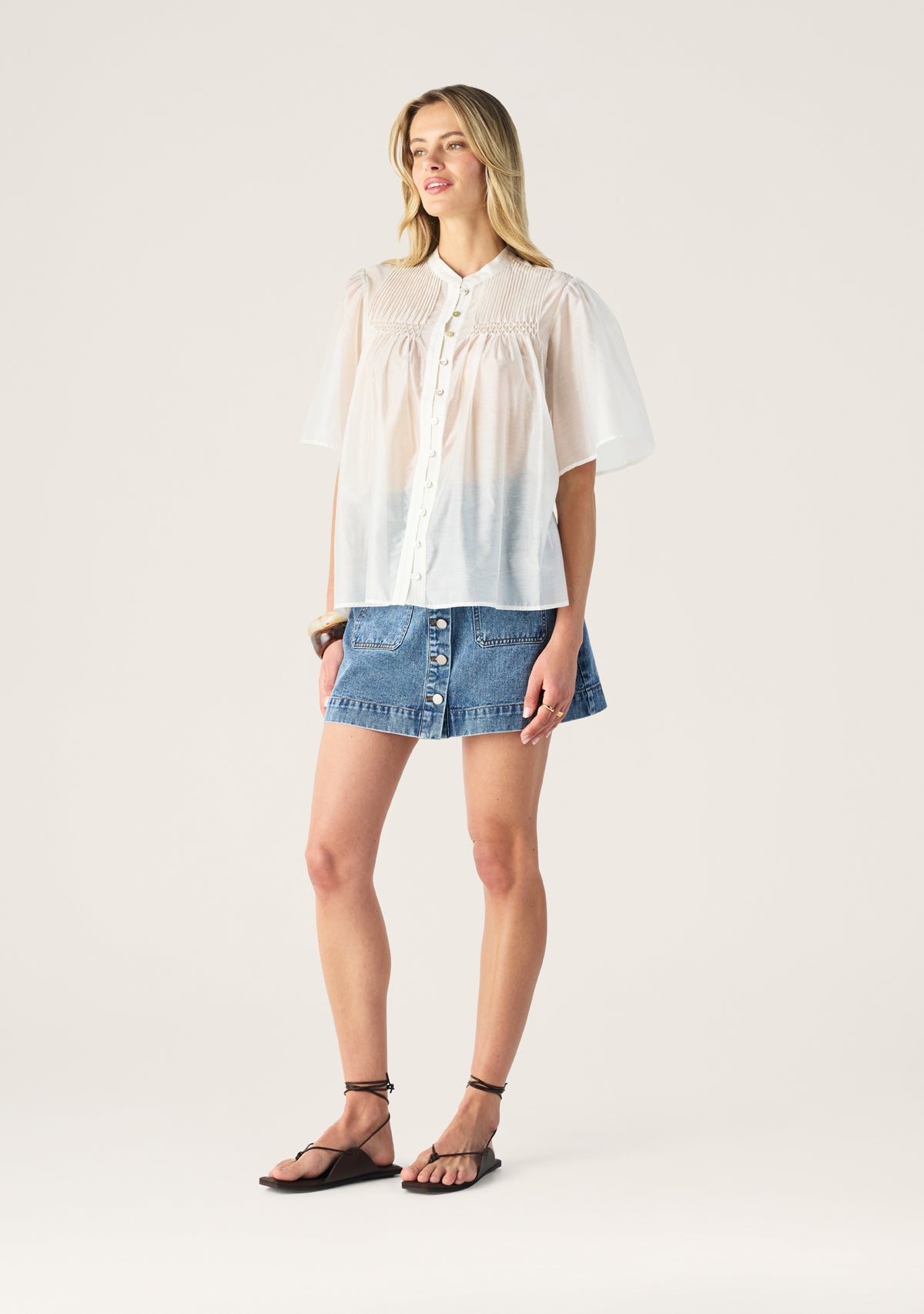 Romy Short Sleeve Blouse