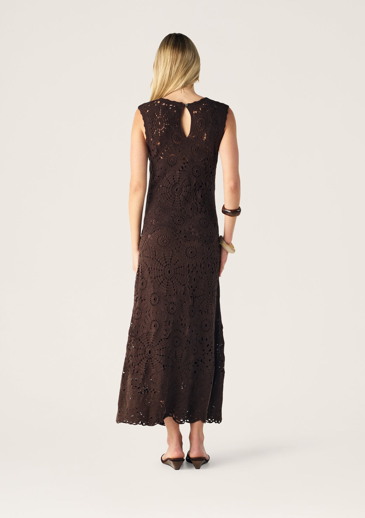 Anouk Crochet Maxi Dress