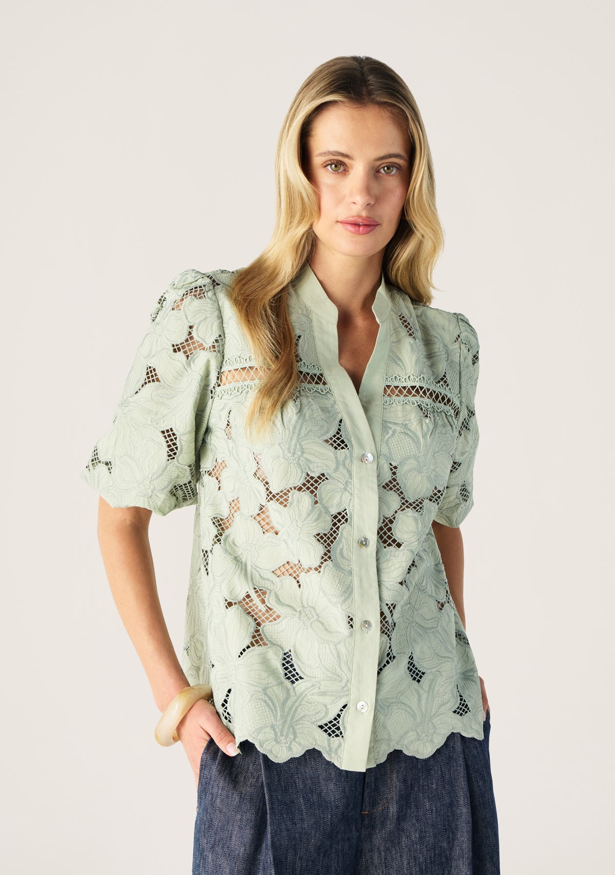 Whisper Embroidery Blouse