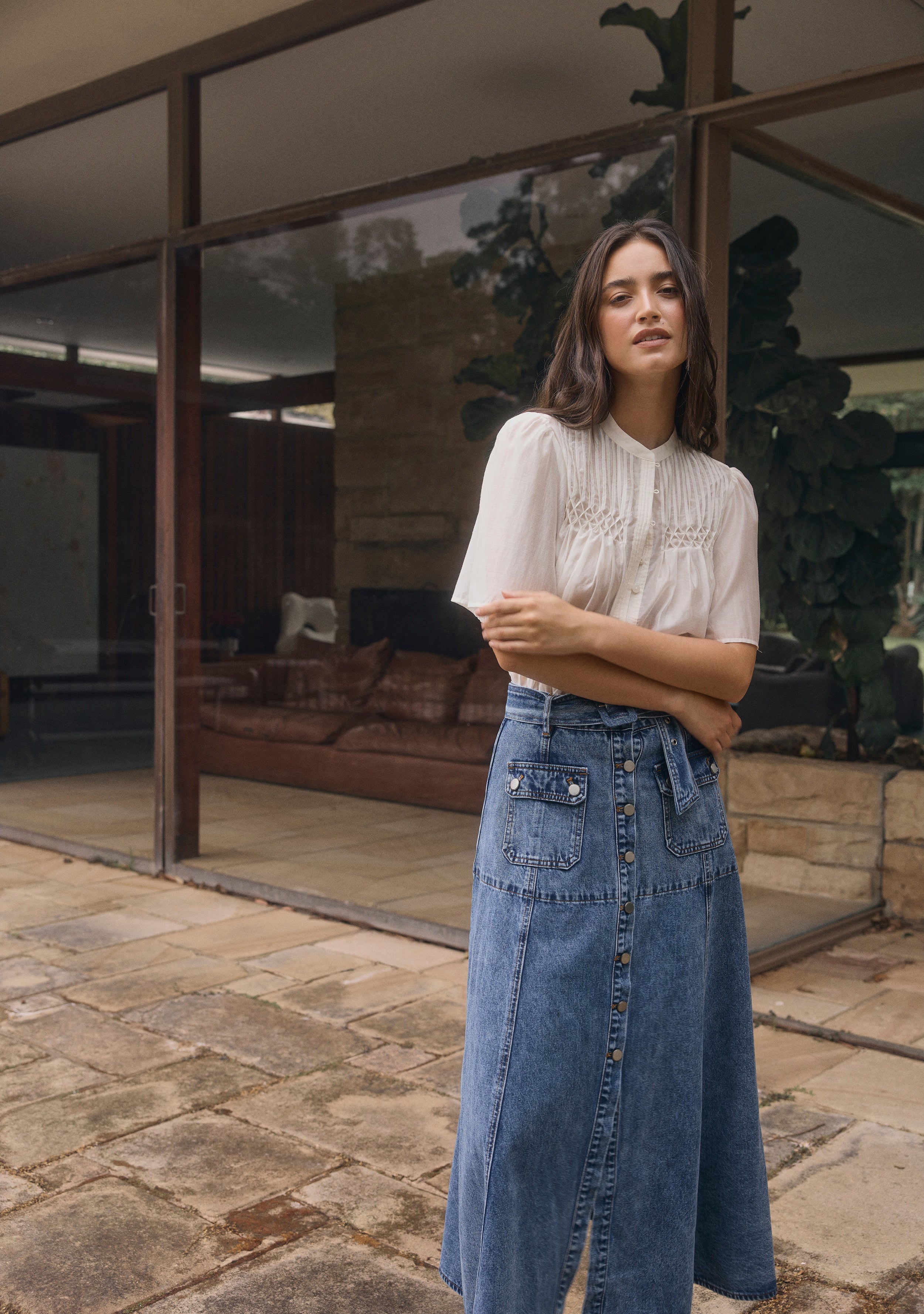 Romy Short Sleeve Blouse