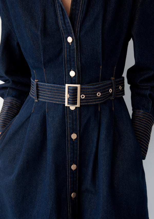 Sia Denim Mini Dress