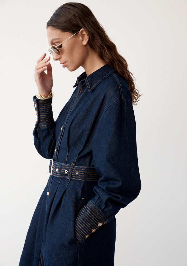 Sia Denim Mini Dress