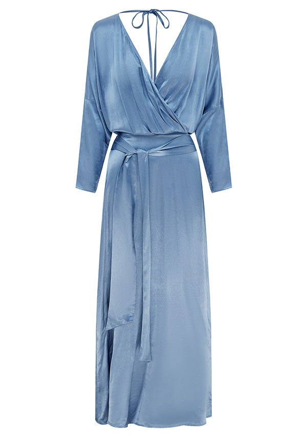 Calista Long Sleeve Wrap Maxi Dress Calista Long Sleeve Wrap Maxi Dress