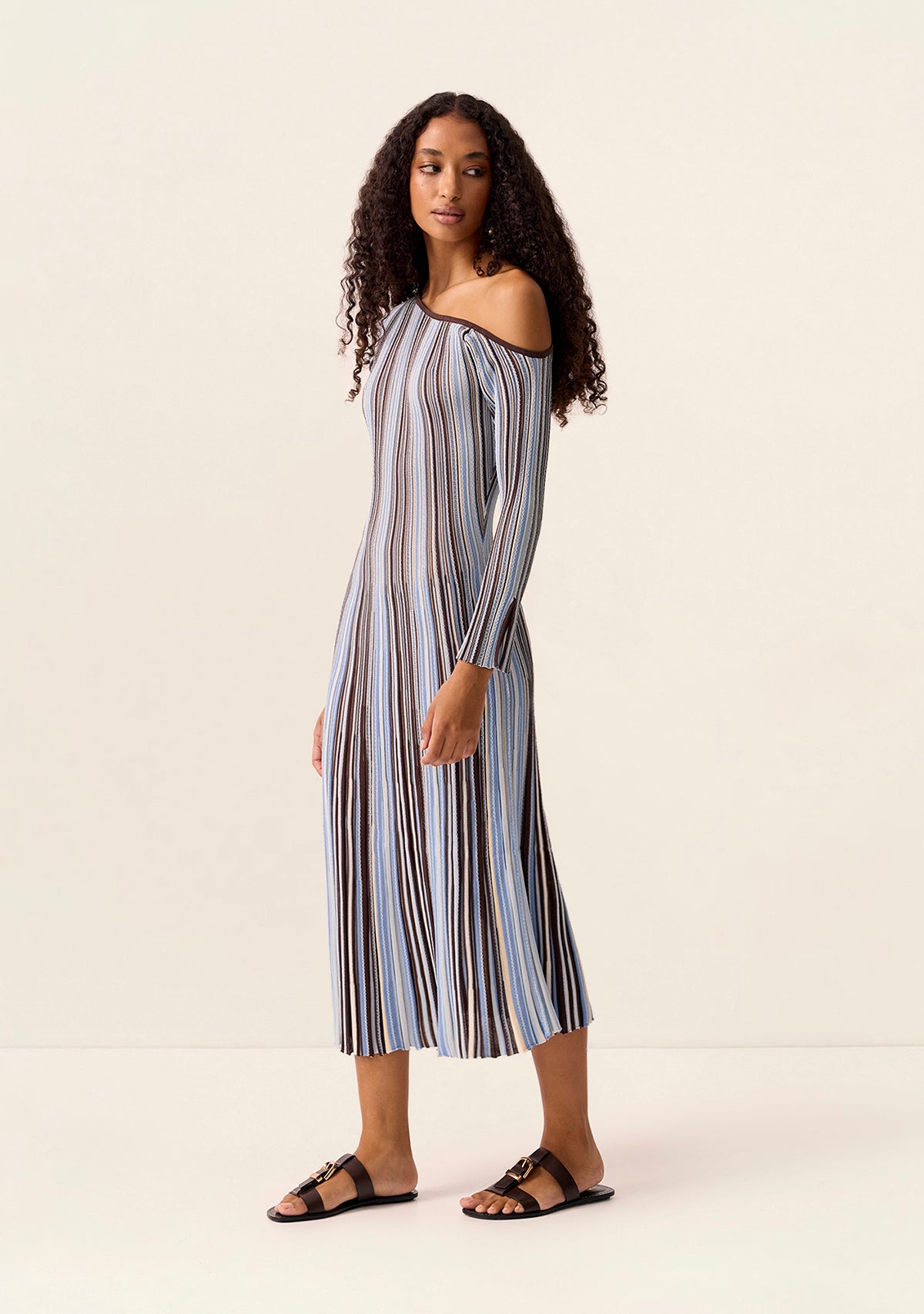 Selva Knit Off Shoulder Dress