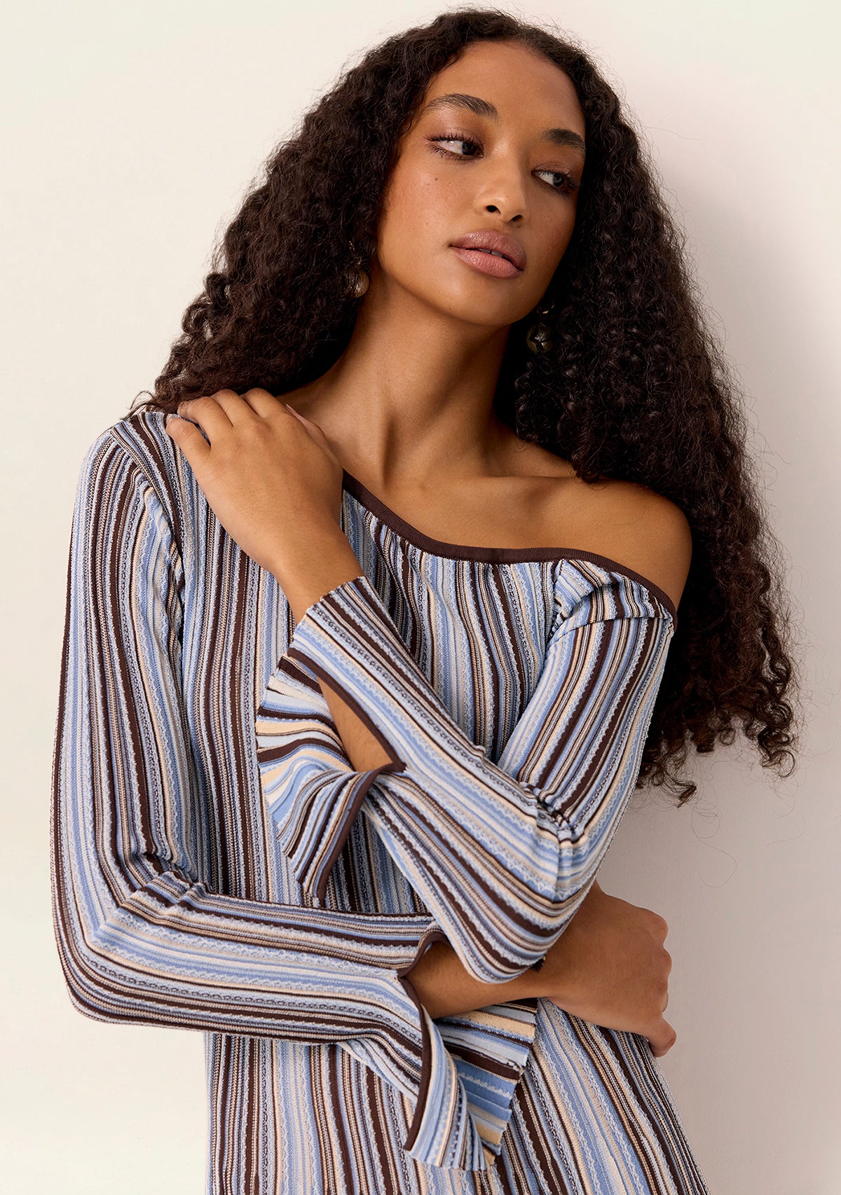 Selva Knit Off Shoulder Dress