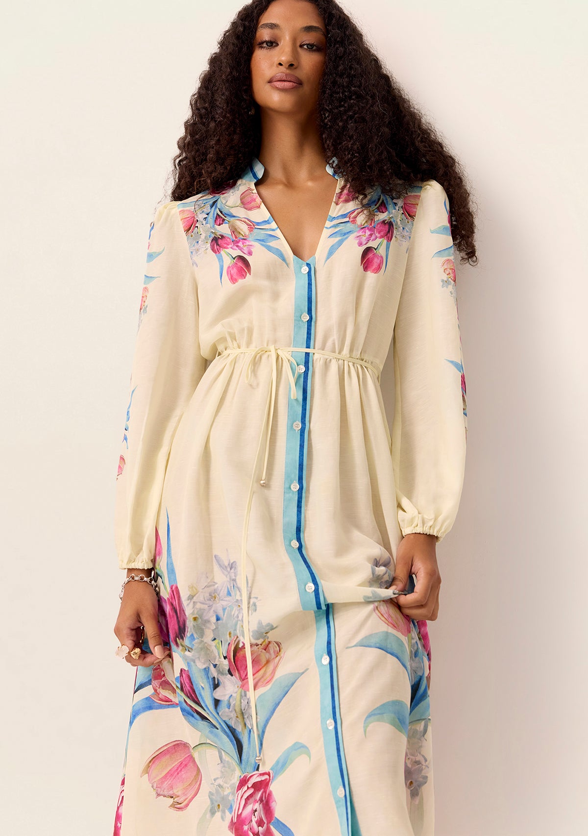 Tulip Shirt Dress