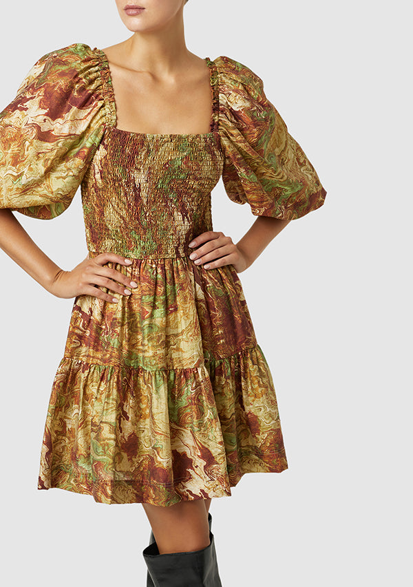 Re-Rooted Nature Mini Dress