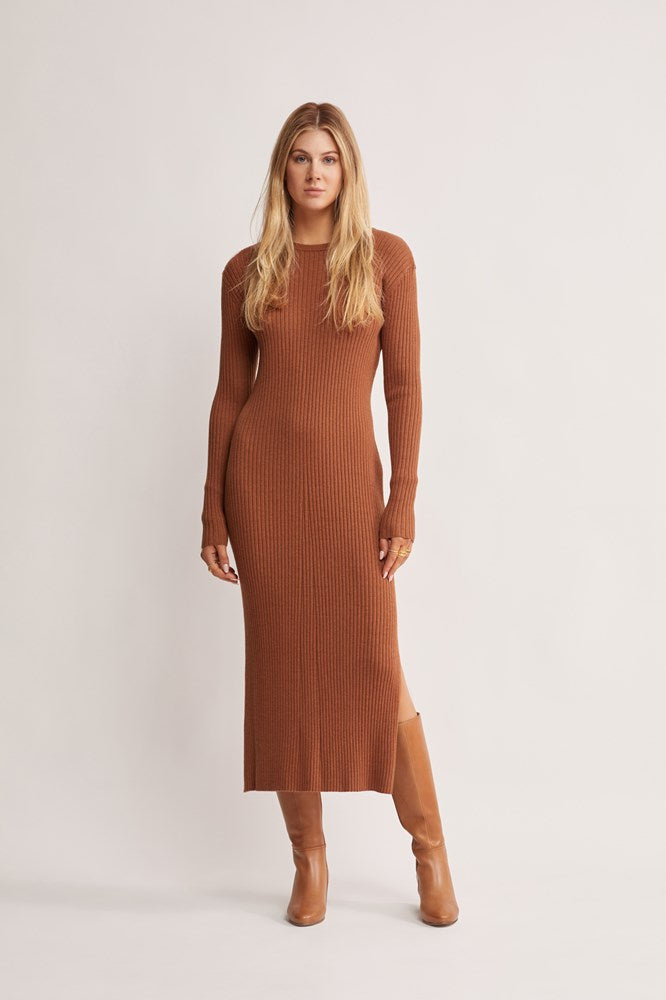 Wistful Knit Midi Dress