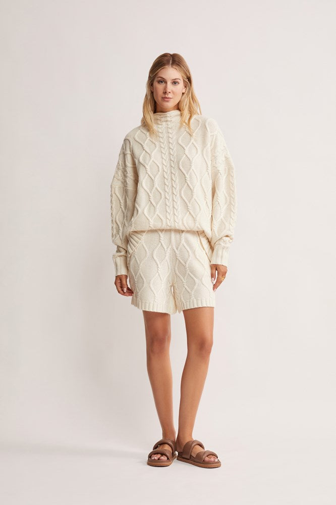 Inflorescence Knit Shorts