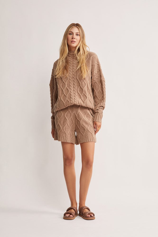Inflorescence Knit Shorts