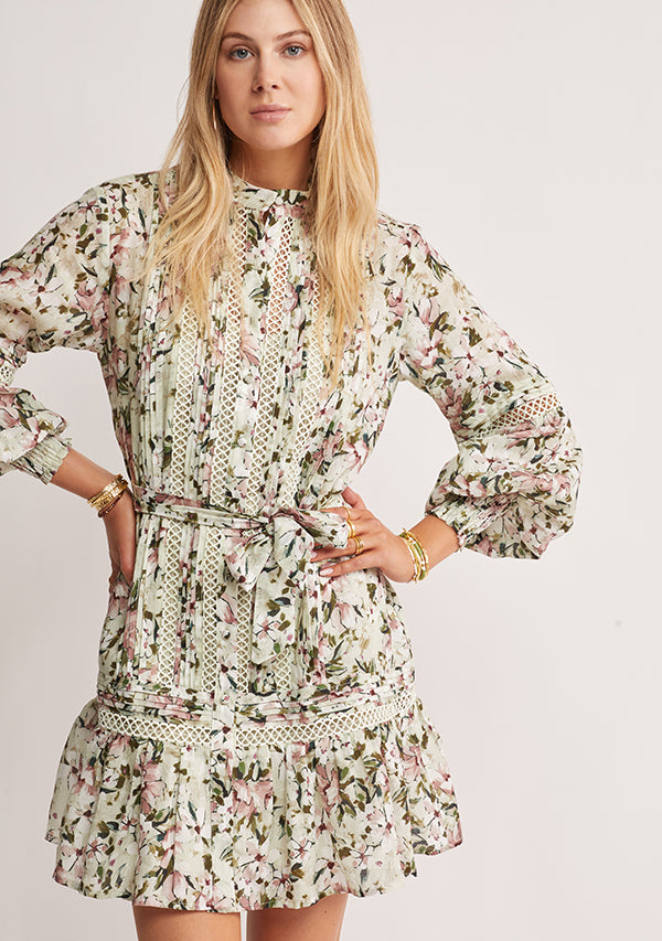 Winter Garden Party Mini Dress