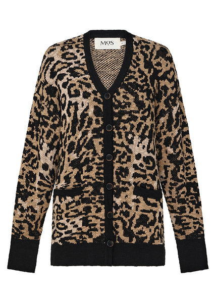 トップス ANIMAL SHAGGY KNIT CARDIGAN 55231-Anastacia-Knit-Cardigan-