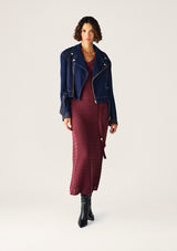 Sia Denim Biker Jacket - Pre Order