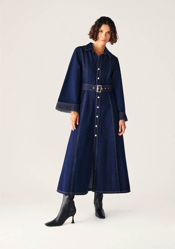 Sia Denim Tunic Dress - Pre Order