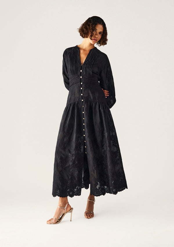 Edith Lace Maxi Dress