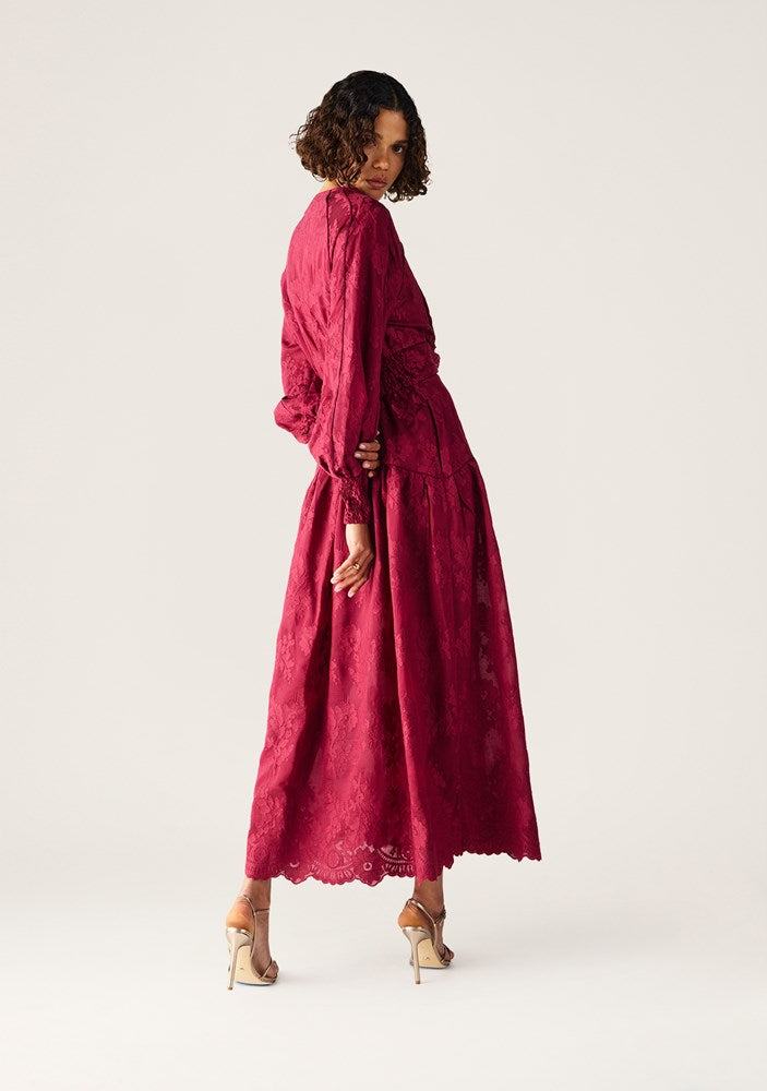 Edith Lace Maxi Dress
