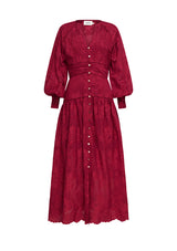 Edith Lace Maxi Dress