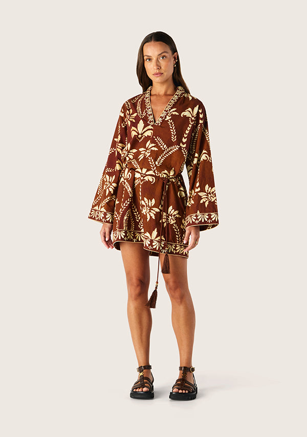 Deia Print Mini Dress