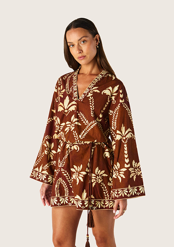 Deia Print Mini Dress