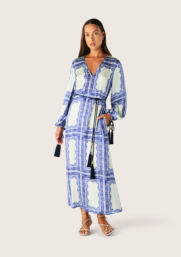 Jordi Long Sleeve Maxi Dress