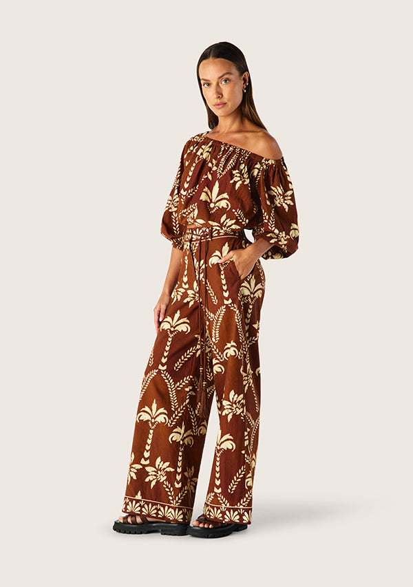 Deia Print Pants