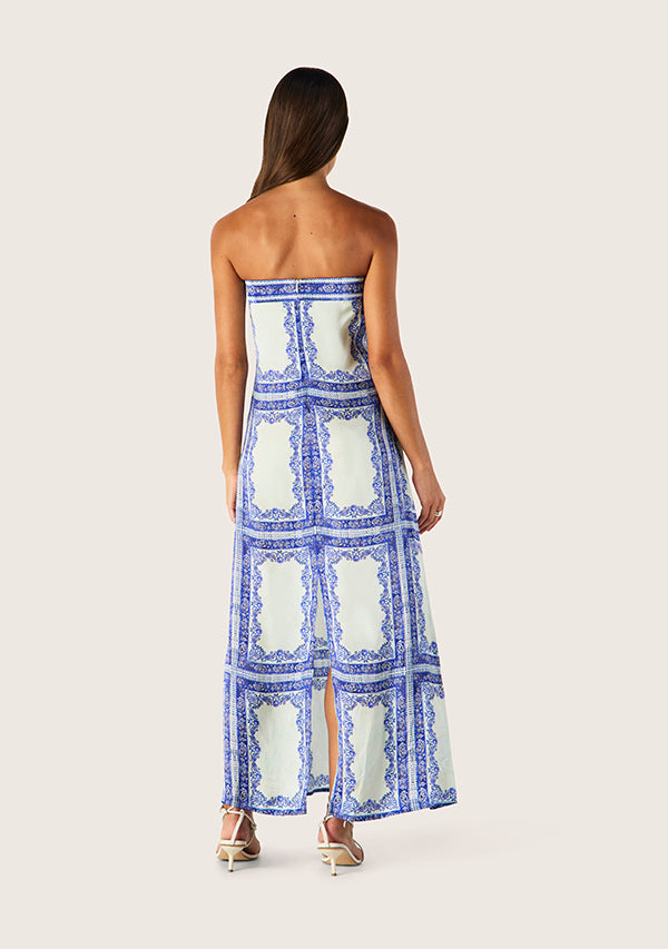 Jordi Strapless Midi Dress
